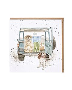Wrendale Designs "Foraging Foray" Woodland Animal Birthday Card